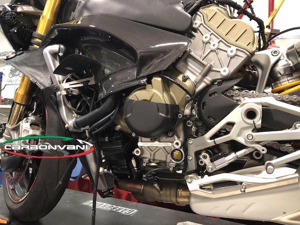 CARBONVANI Ducati Streetfighter V4 (2020+) Carbon Generator Cover Protection