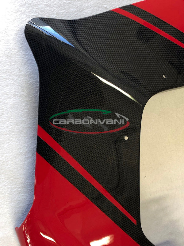 CARBONVANI Ducati Panigale V4 (2018+) Carbon Headlight Fairing (red)
