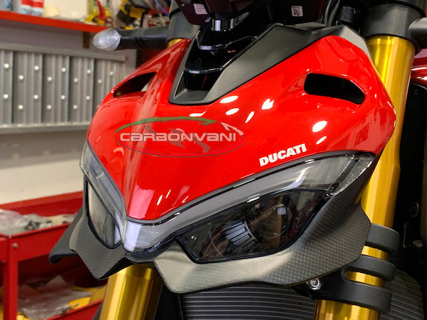 CARBONVANI Ducati Streetfighter V4 (2020+) Carbon Headlight Fairing (lower part)