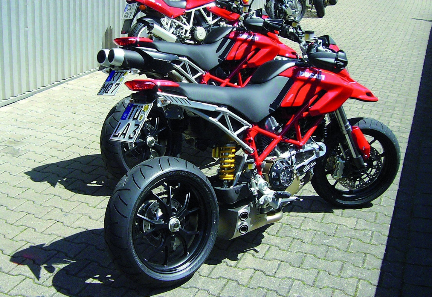 QD EXHAUST Ducati Hypermotard 796 (10/12) Full Exhaust System "Ex-Box" (EURO3)