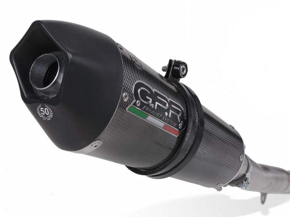 GPR Aprilia Tuono V4 1100 (15/16) Slip-on Exhaust "GPE Anniversary Poppy"