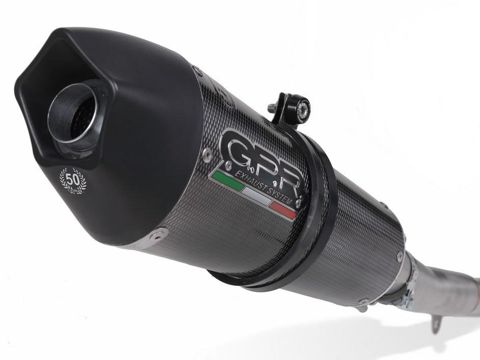 GPR Ducati Hypermotard 796 Full Exhaust System "GPE Anniversary Poppy" (EU homologated)