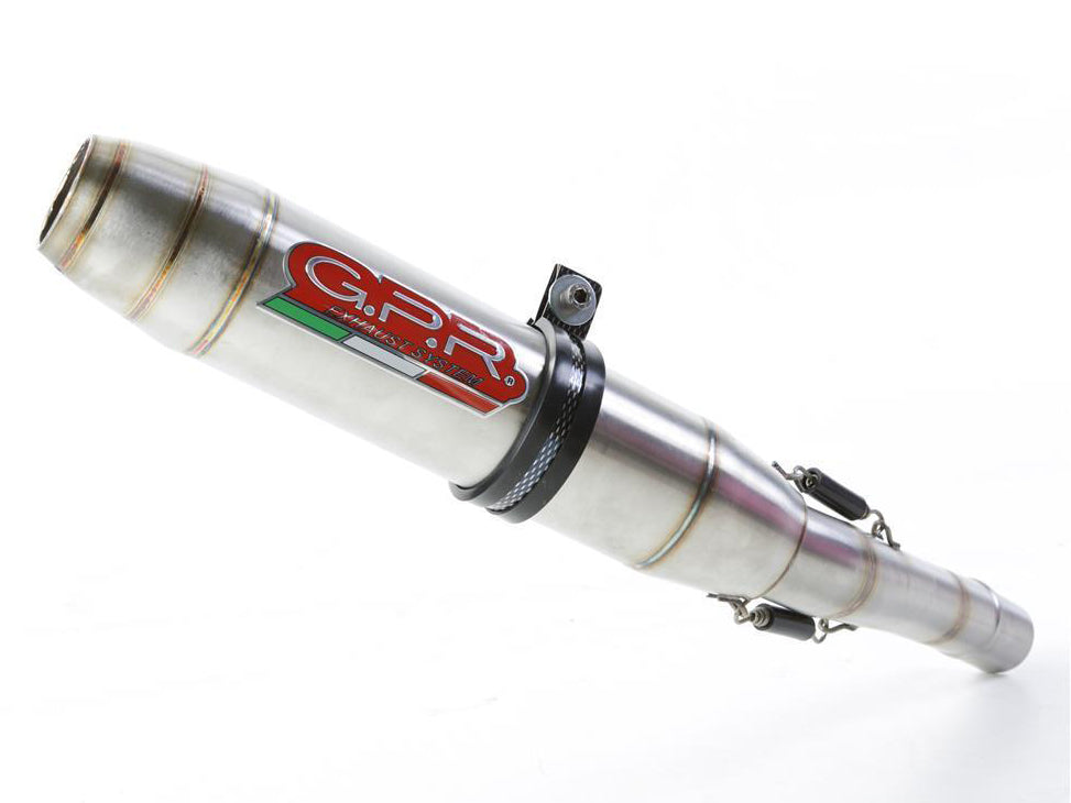 GPR Ducati Monster 796 Full Exhaust System "Deeptone Inox" (EU homologated)