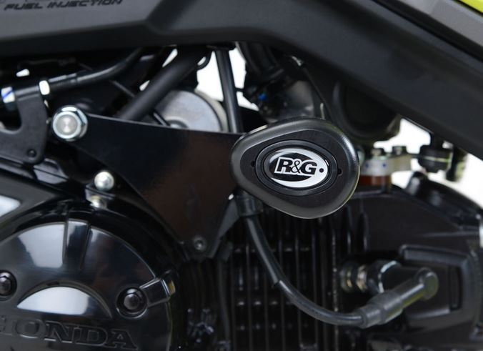 CP0347 - R&G RACING Honda MSX125 Grom (13/16) Frame Crash Protection Sliders "Aero"