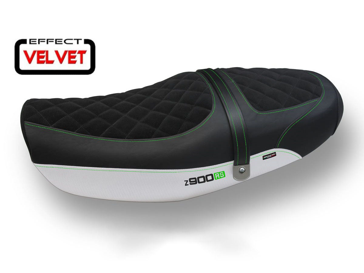TAPPEZZERIA ITALIA Kawasaki Z900RS (2018+) Velvet Seat Cover "Natal 1"