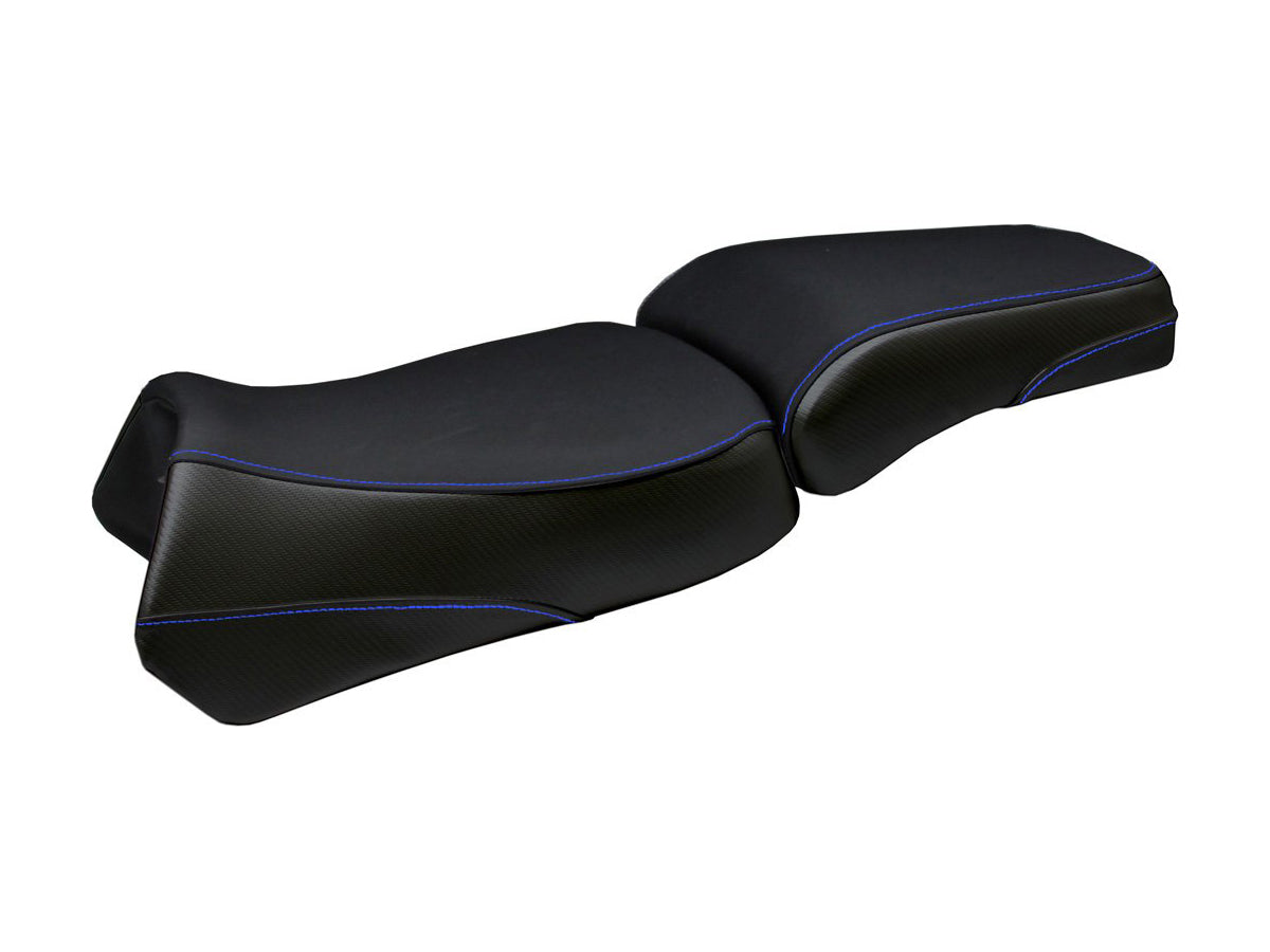 TAPPEZZERIA ITALIA Yamaha Super Tenere 1200 (2012+) Seat Cover "Messina Total Black"