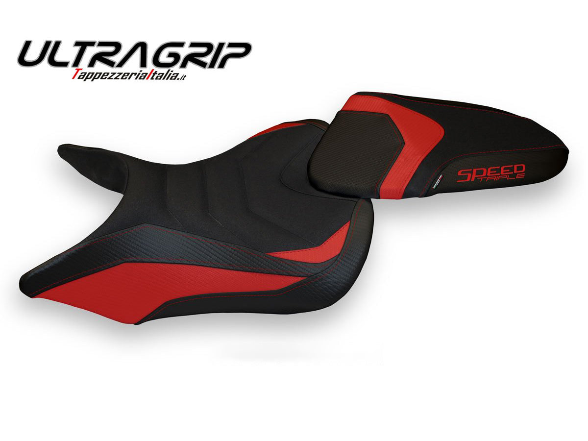 TAPPEZZERIA ITALIA Triumph Speed Triple / S / RS (16/20) Ultragrip Seat Cover "Resia 3"