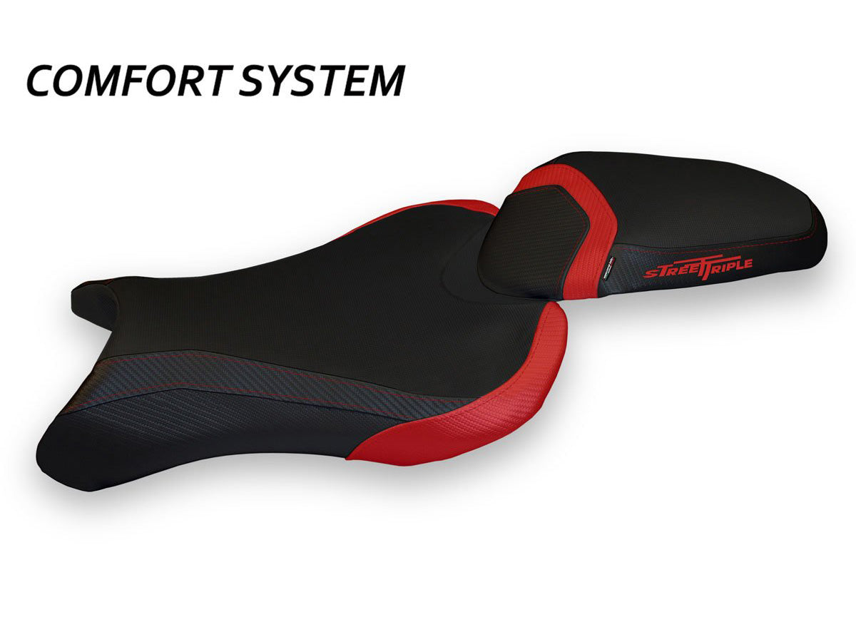 TAPPEZZERIA ITALIA Triumph Street Triple (17/22) Comfort Seat Cover "Molina 2"