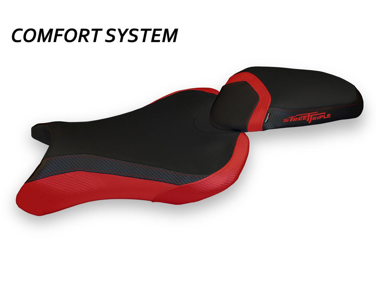 TAPPEZZERIA ITALIA Triumph Street Triple (17/22) Comfort Seat Cover "Molina 3"
