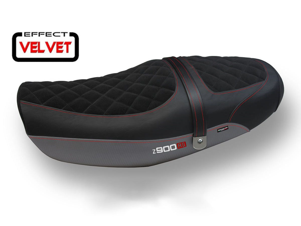 TAPPEZZERIA ITALIA Kawasaki Z900RS (2018+) Velvet Seat Cover "Natal 1"