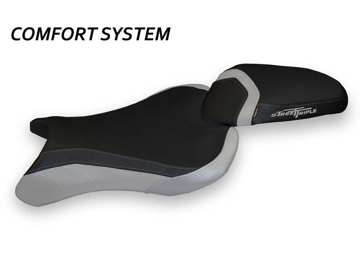 TAPPEZZERIA ITALIA Triumph Street Triple (17/22) Comfort Seat Cover "Molina 3"