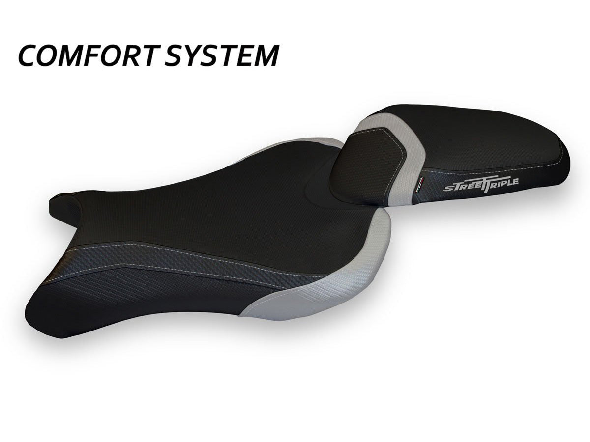 TAPPEZZERIA ITALIA Triumph Street Triple (17/22) Comfort Seat Cover "Molina 2"