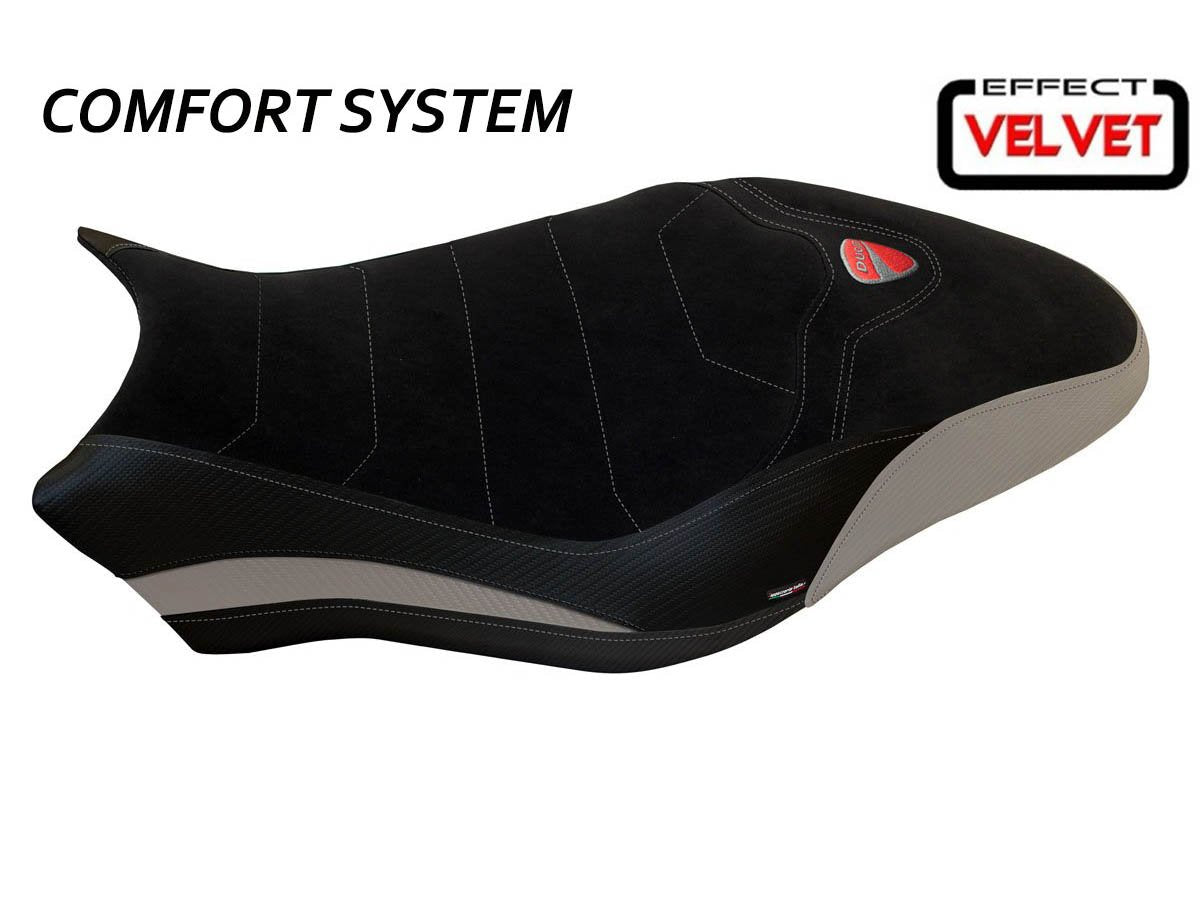 TAPPEZZERIA ITALIA Ducati Monster 821 (18/20) Comfort Seat Cover "Ovada 1 Velvet"