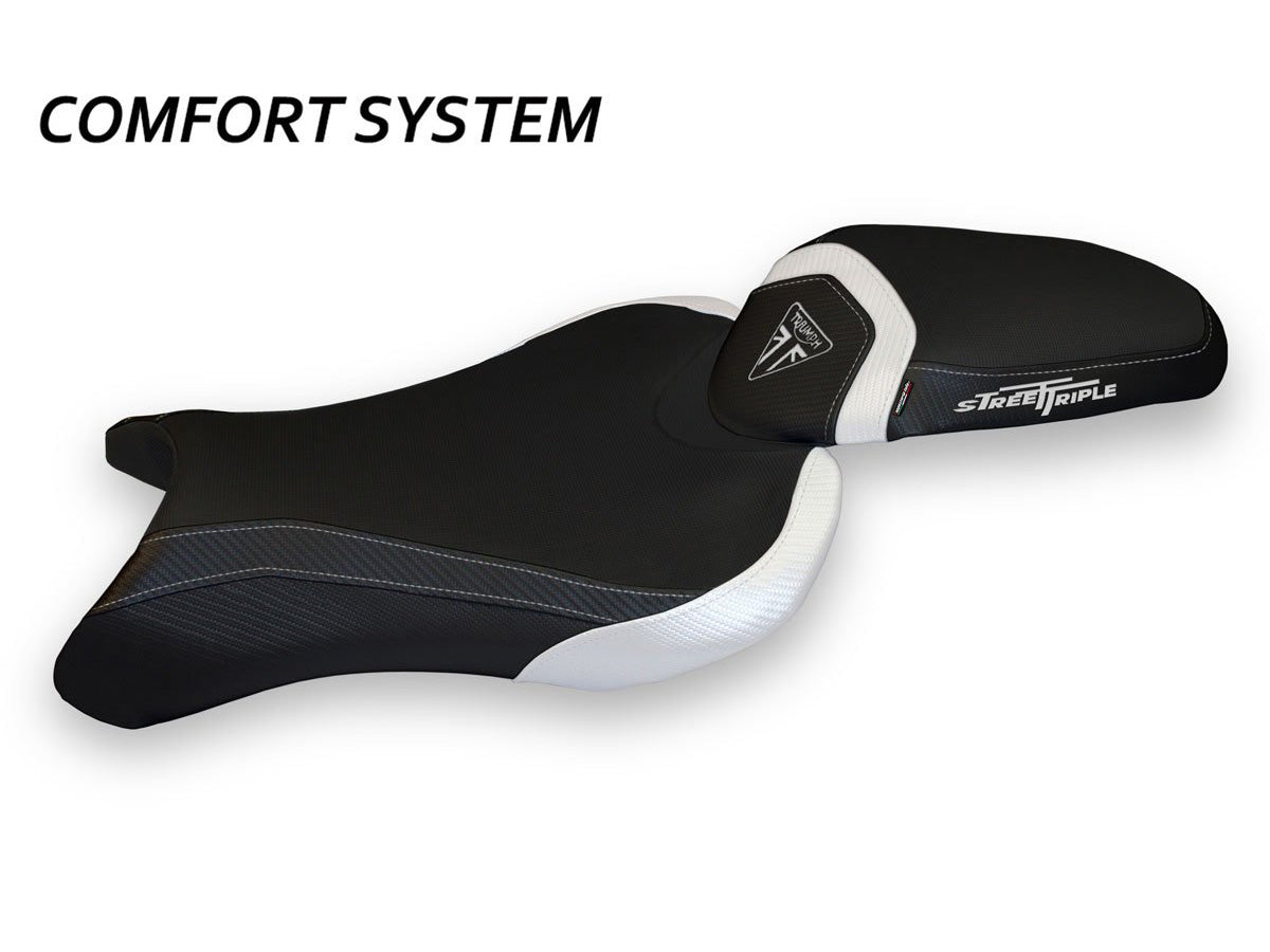 TAPPEZZERIA ITALIA Triumph Street Triple (17/22) Comfort Seat Cover "Molina 2"