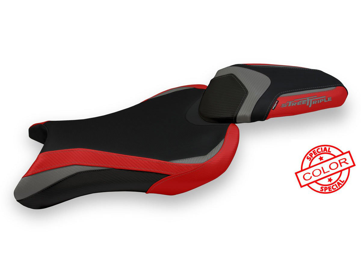 TAPPEZZERIA ITALIA Triumph Street Triple (17/22) Seat Cover "Sarzana Special Color"