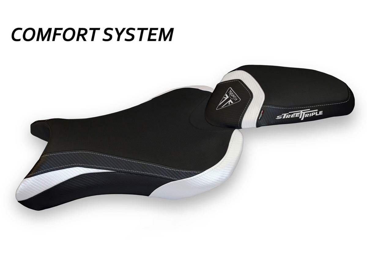 TAPPEZZERIA ITALIA Triumph Street Triple (17/22) Comfort Seat Cover "Molina 1"