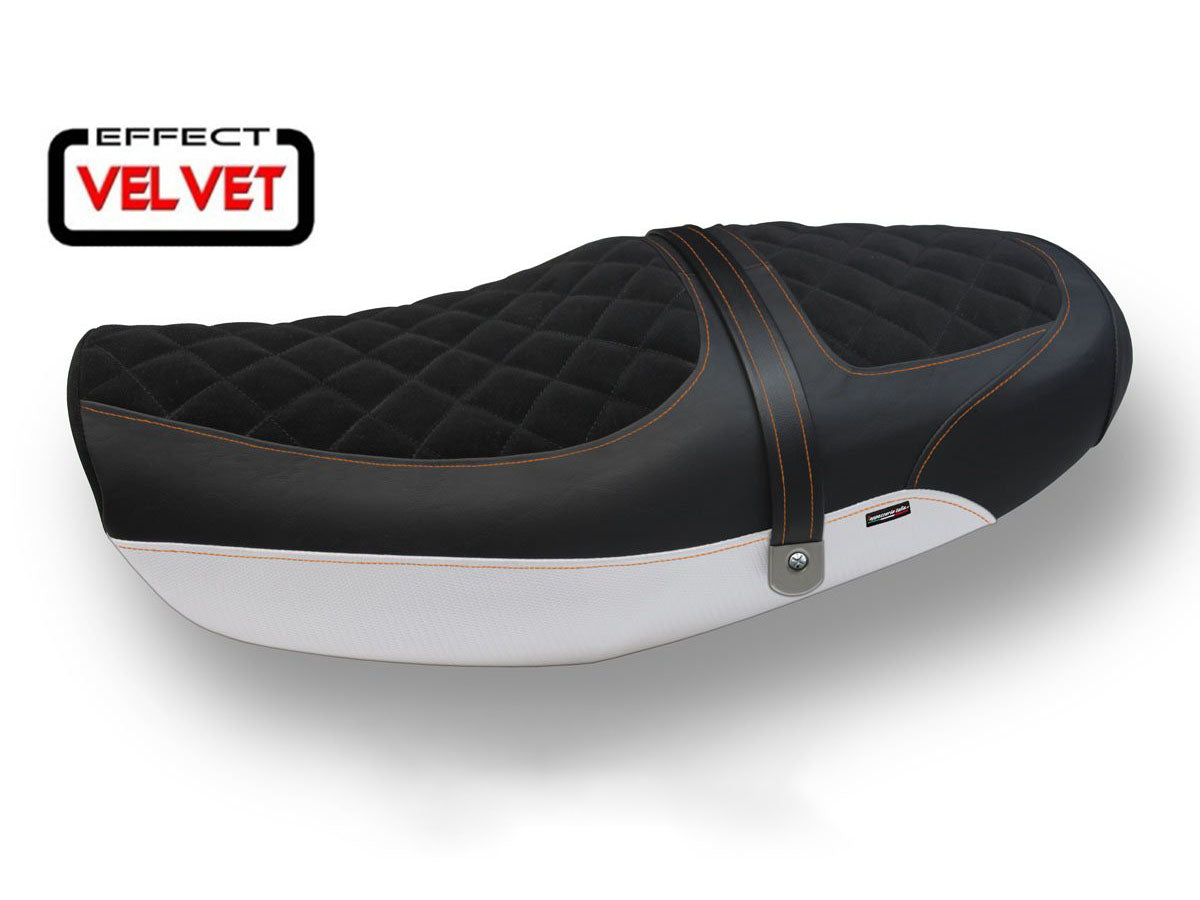 TAPPEZZERIA ITALIA Kawasaki Z900RS (2018+) Velvet Seat Cover "Natal 1"