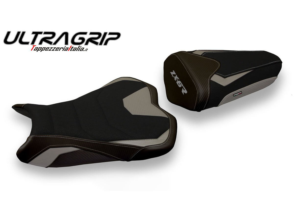 TAPPEZZERIA ITALIA Kawasaki ZX-6R (09/12) Ultragrip Seat Cover "Cracovia 1"