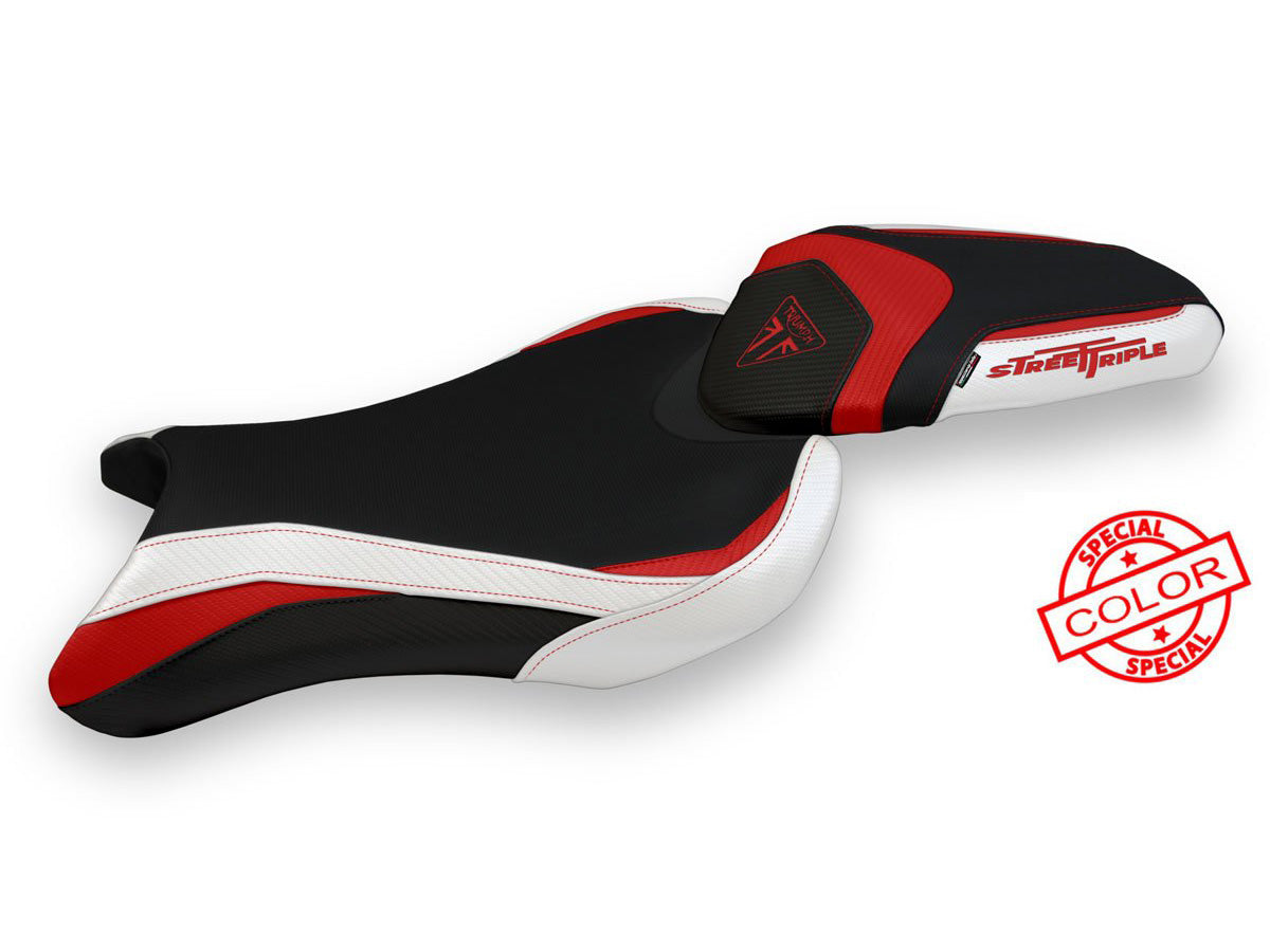 TAPPEZZERIA ITALIA Triumph Street Triple (17/22) Seat Cover "Sarzana Special Color"
