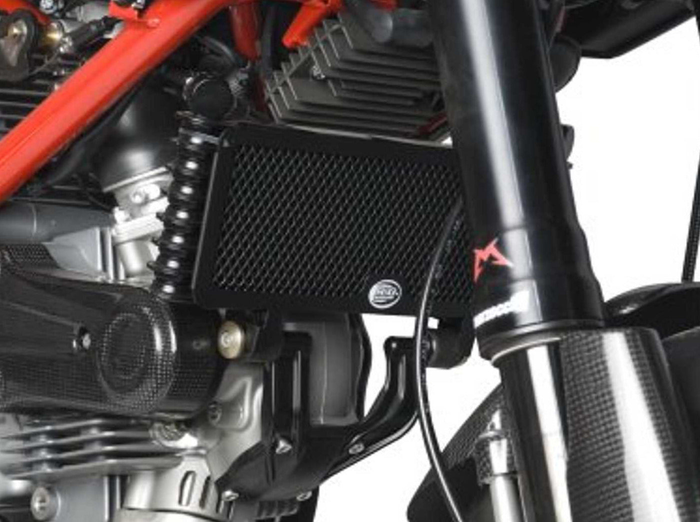 OCG0007 - R&G RACING Ducati Hypermotard 1100 Evo (10/12) Oil Cooler Guard