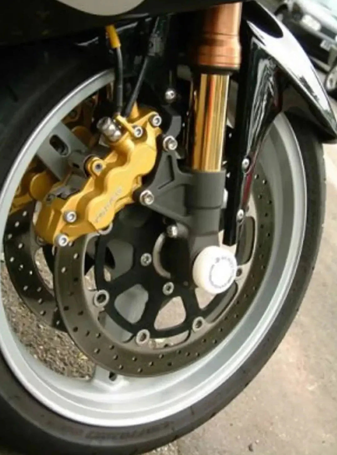 FP0001 - R&G RACING Suzuki GSX-R600 / 750 / 1000 / 1300 Front Wheel Sliders