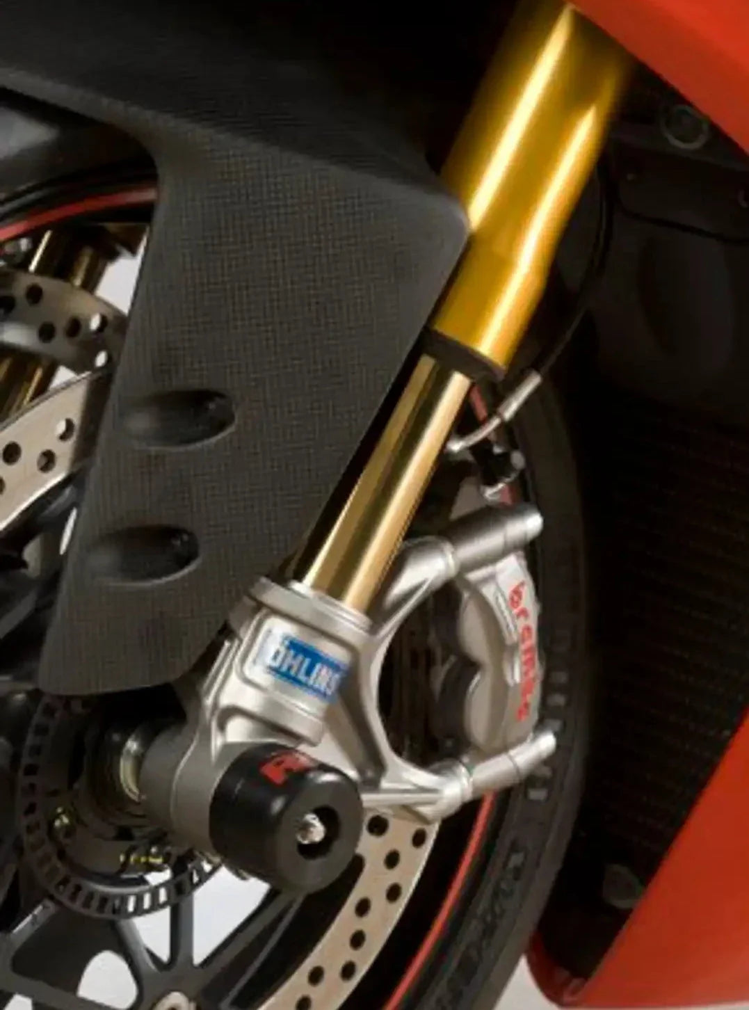 FP0109 - R&G RACING Ducati Panigale / Streetfighter Front Wheel Sliders