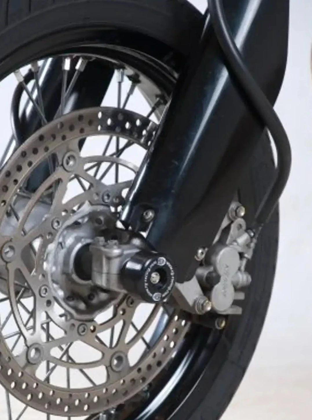FP0127 - R&G RACING Suzuki DR-Z400 / Supermoto Front Wheel Sliders