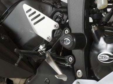 CP0329 - R&G RACING Kawasaki Ninja ZX-6R (2013+) Frame Crash Protection Sliders "Aero" (low position)