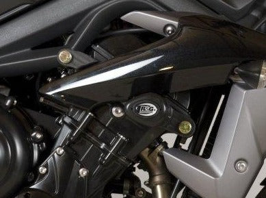 CP0330 - R&G RACING Triumph Street Triple / R / RX Frame Crash Protection Sliders "Aero"