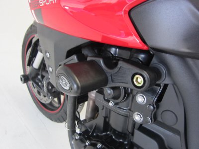 CP0344 - R&G RACING Triumph Tiger 1050 Sport (13/18) Frame Crash Protection Sliders "Aero"