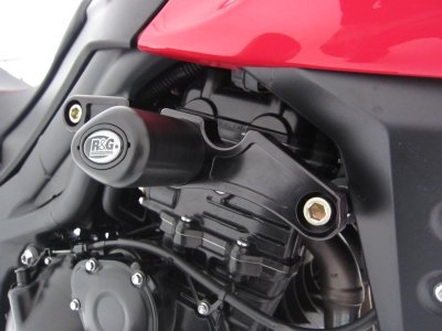 CP0344 - R&G RACING Triumph Tiger 1050 Sport (13/18) Frame Crash Protection Sliders "Aero"