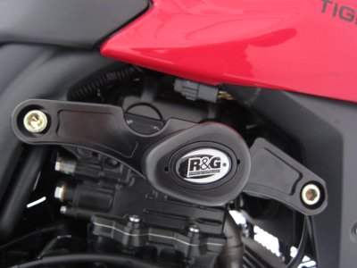 CP0344 - R&G RACING Triumph Tiger 1050 Sport (13/18) Frame Crash Protection Sliders "Aero"