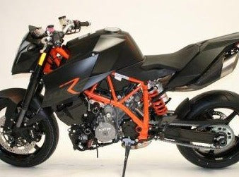 CP0154 - R&G RACING KTM 950/990 Supermoto/Super Duke Frame Crash Protection Sliders "Classic" (low position)