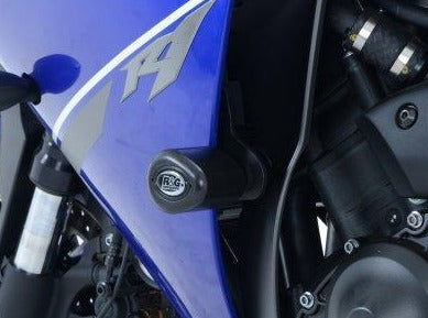 CP0353 - R&G RACING Yamaha YZF-R1 (13/14) Frame Crash Protection Sliders "Aero" (non drill)