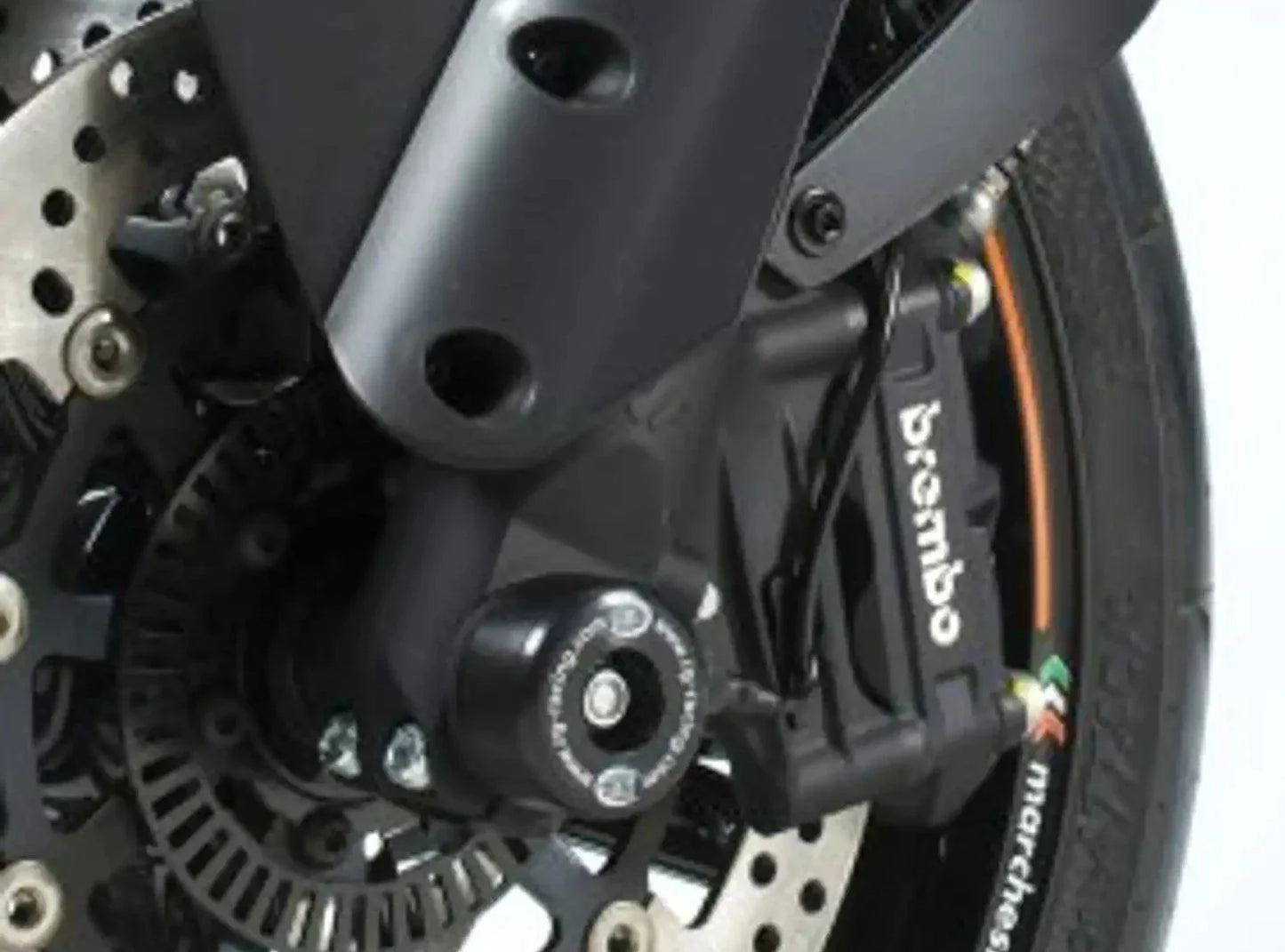 FP0148 - R&G RACING KTM 690 SMC R / 690 Enduro Front Wheel Sliders