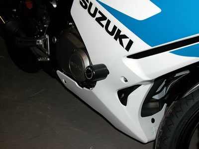 CP0158 - R&G RACING Suzuki GS500F Frame Crash Protection Sliders "Classic"