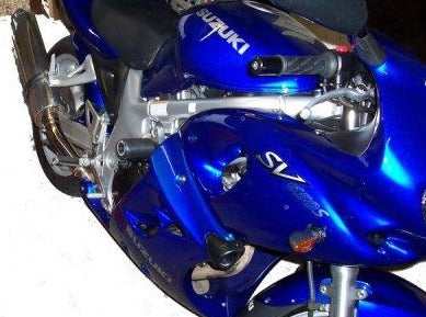 CP0122 - R&G RACING Suzuki SV650/S (99/02) Frame Crash Protection Sliders "Classic"