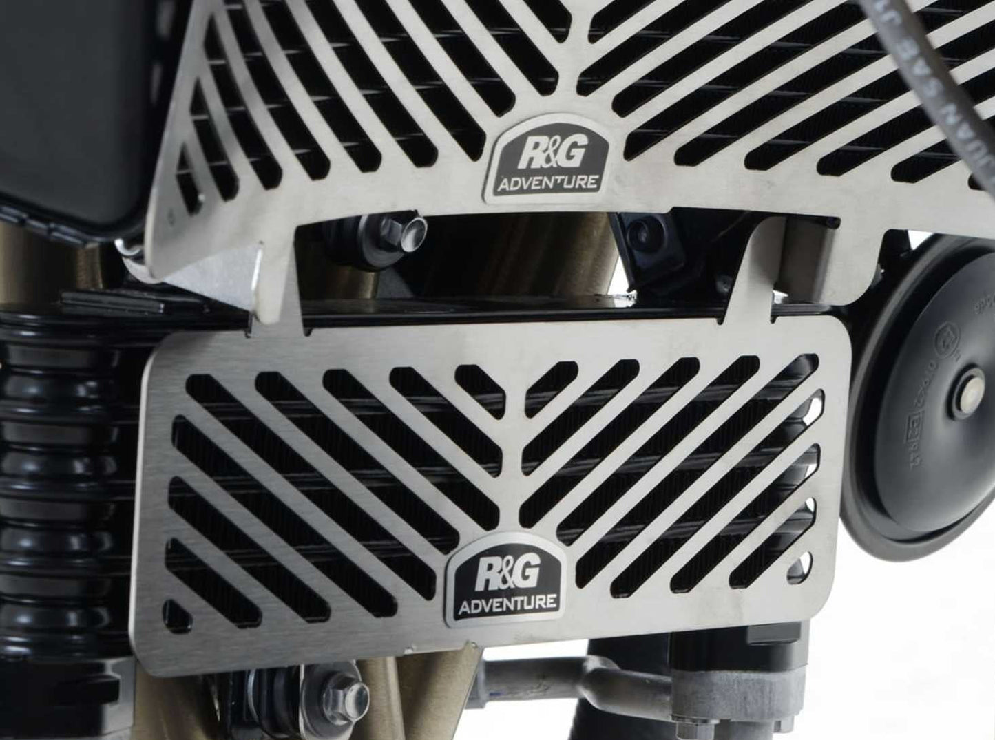 SCG0002 - R&G RACING Triumph Speed Triple / S / R / RS Oil Cooler Guard (stainless steel)