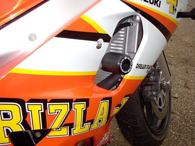 CP0029 - R&G RACING Suzuki GSX-R600 (01/03) Frame Crash Protection Sliders "Classic"