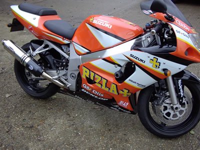 CP0029 - R&G RACING Suzuki GSX-R600 (01/03) Frame Crash Protection Sliders "Classic"