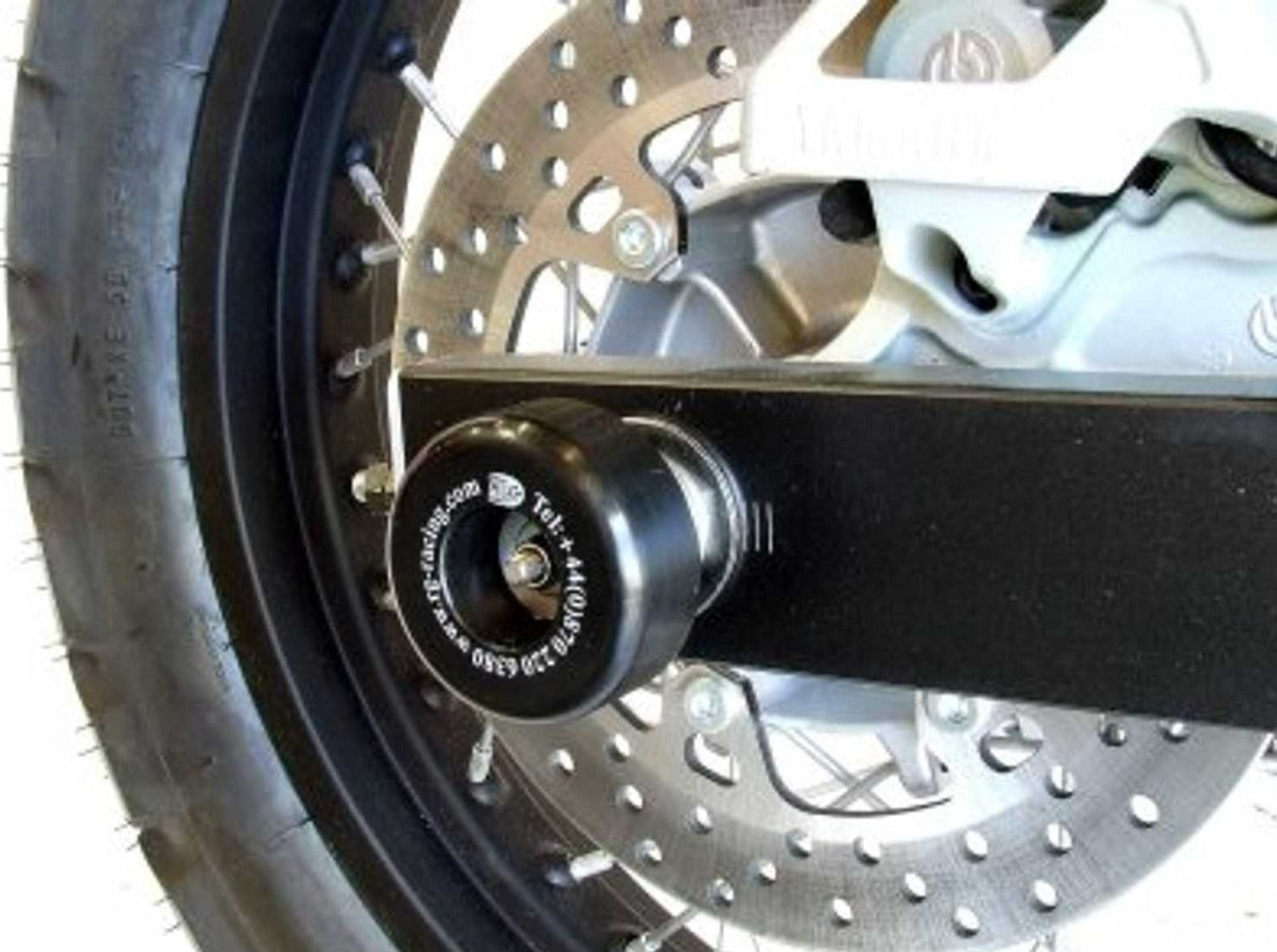 SP0008 - R&G RACING Yamaha XT660X / R / Z Tenere Rear Wheel Sliders (swingarm)