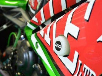 CP0337 - R&G RACING Triumph Daytona 675 (13/17) Frame Crash Protection Sliders "Aero" (racing)
