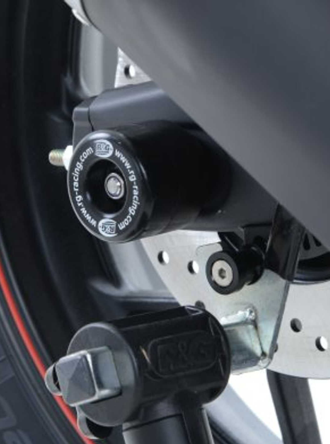 SP0063 - R&G RACING Yamaha YZF-R25 / R3 / MT-25 / 03 Rear Wheel Sliders (swingarm)