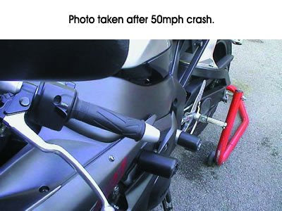 CP0057 - R&G RACING Yamaha YZF-R1 (02/03) Frame Crash Protection Sliders "Classic"