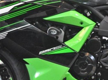 CP0381 - R&G RACING Kawasaki Ninja 250SL / 125 Frame Crash Protection Sliders "Aero"