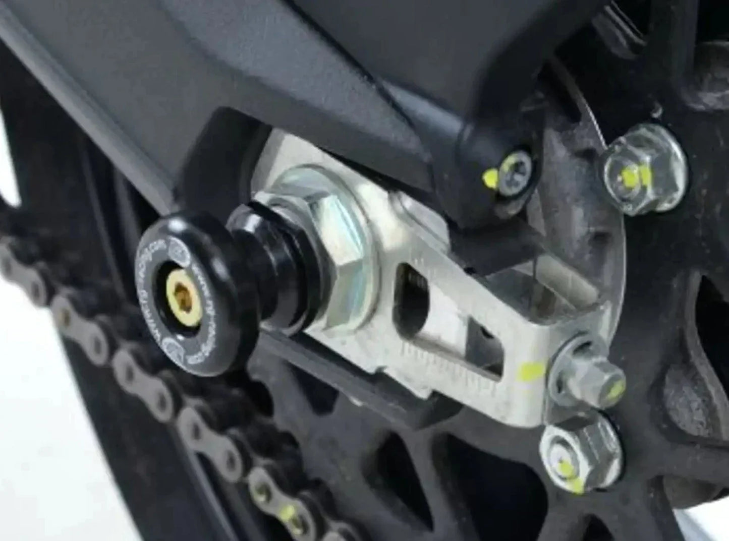 SS0044 - R&G RACING Ducati Scrambler / Monster 797 Rear Wheel Sliders (paddock stand bobbins)