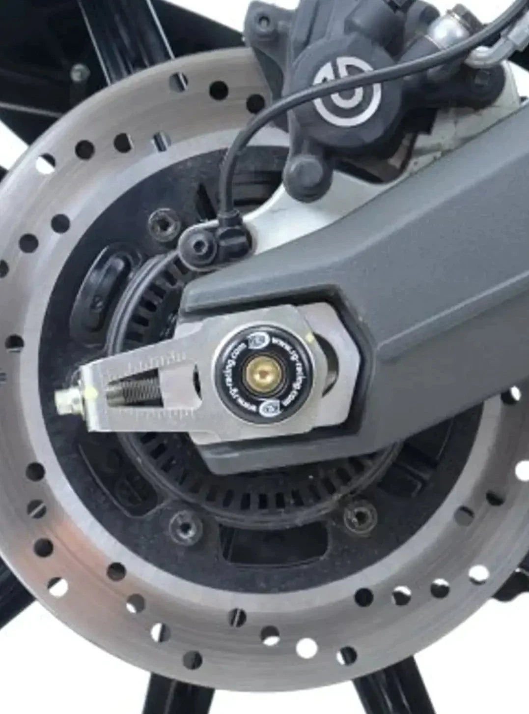 SS0044 - R&G RACING Ducati Scrambler / Monster 797 Rear Wheel Sliders (paddock stand bobbins)