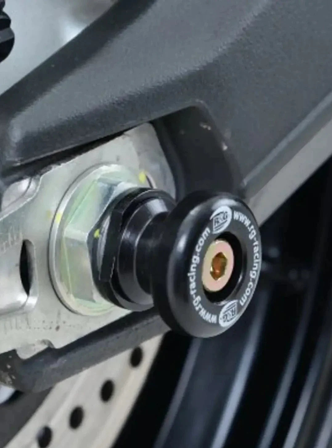 SS0044 - R&G RACING Ducati Scrambler / Monster 797 Rear Wheel Sliders (paddock stand bobbins)