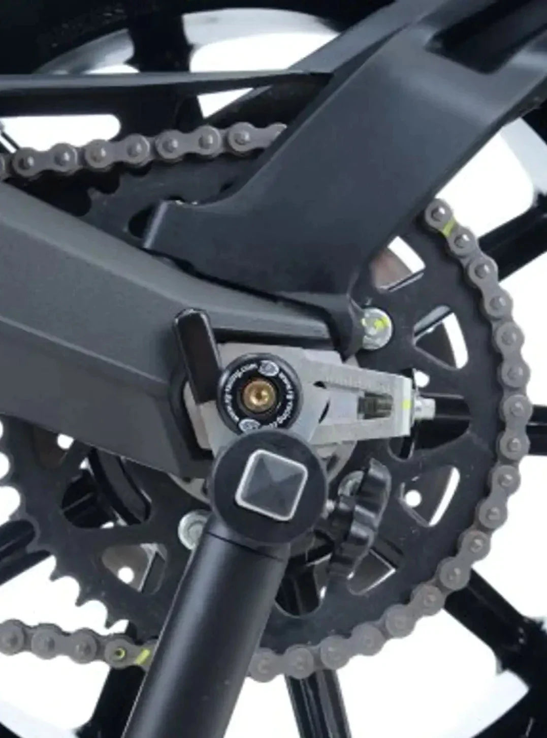 SS0044 - R&G RACING Ducati Scrambler / Monster 797 Rear Wheel Sliders (paddock stand bobbins)