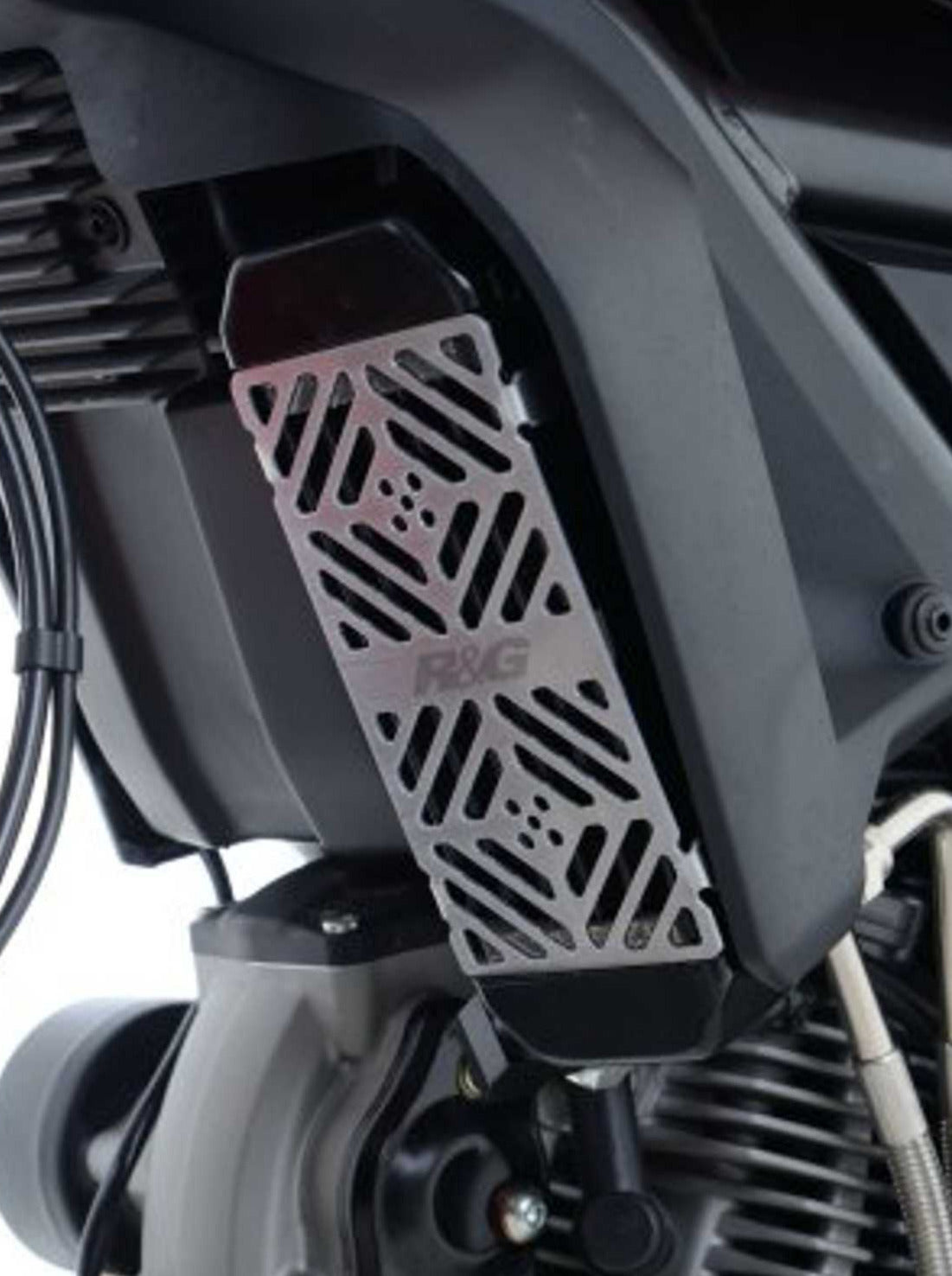 OCG0022 - R&G RACING Ducati Scrambler / Monster 797 Oil Cooler Guard